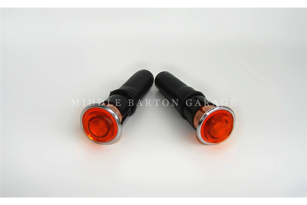 SIDE MARKER FRONT 124AS AMBER EURO 66-69